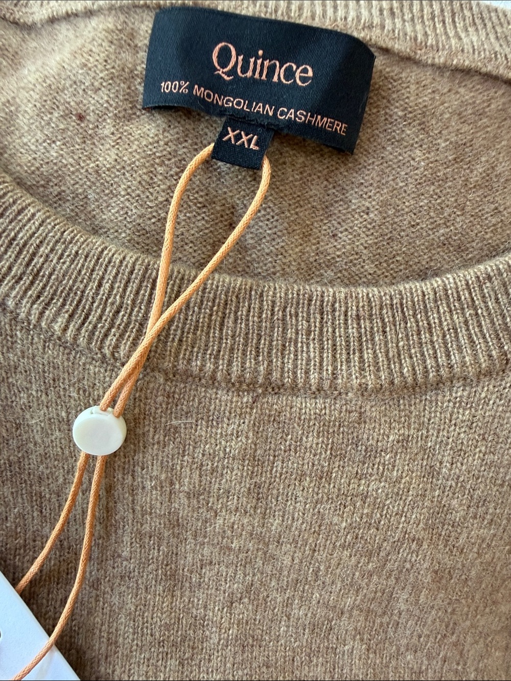 Quince Camel Crewneck Sweater - Picture 5 of 5